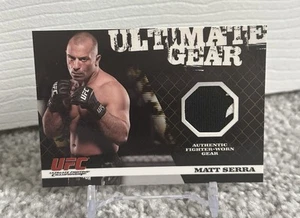 2009 Topps UFC Round 1 MATT SERRA Ultimate Gear Relic CARD #'d /500 - Picture 1 of 2