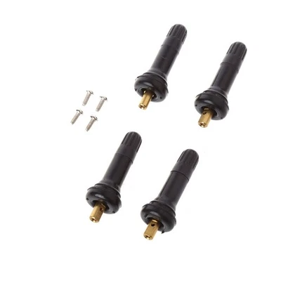 4 Pcs Rubber for Valve Stem Tire Sensor Service Kit For GM - Image 1 of 4
