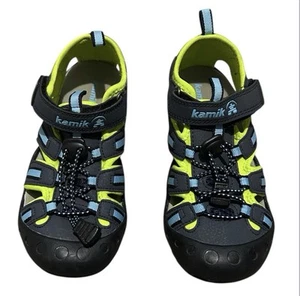 Kamik Kids’ Crab Blue Water Hiking Sandals Unisex Size 1 US - Picture 1 of 5