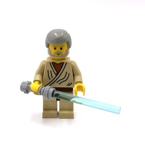 LEGO Obi-Wan Kenobi Old 1999 minifigure Star Wars Tatoonie 7110 - Picture 1 of 4
