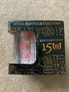 2024 Offizielle Kentucky Derby Julep Brille 150th Running - NEU Box Set 4 - Bild 1 von 5