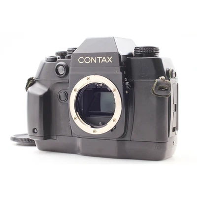All Works [Near MINT] Contax AX SLR 35mm Film Camera Black Body From JAPAN - Image 1 of 4