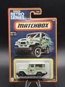 Matchbox National Park Toyota Land Cruiser FJ40 Retro Series - Picture 1 of 2