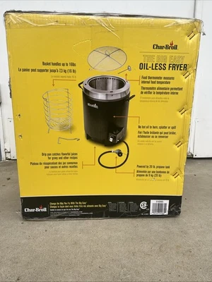 Freidora sin aceite Char-Broil The Big Easy nueva nunca abierta Foto 1 de 4