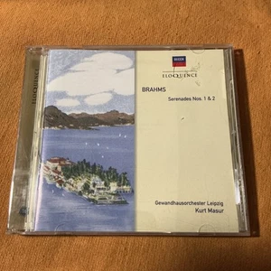 Brahms: Serenades Nos. 1 & 2 by MASUR / GEWANDHAUSORCHESTER LEIPZIG CD - Picture 1 of 2
