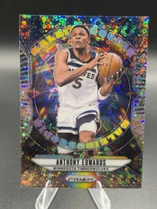 2024-25 Panini Prizm Anthony Edwards #1 Caleidoscopico Disco Timberwolves - Foto 1 di 2