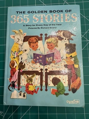 Золотая книга 365 историй Ричард Скарри, издание в твердом переплете - Изображение 1 из 4