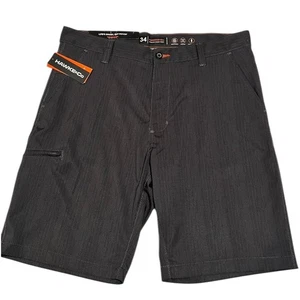 Neu mit Etikett Hawke & Co Herren 34 schwarze Punkte Stretch gewebt Sportbekleidung Shorts - Bild 1 von 18