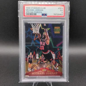 1996 TOPPS STADIUM CLUB SPECIAL FORCES #SF4 MICHAEL JORDAN 🔥 - Picture 1 of 2