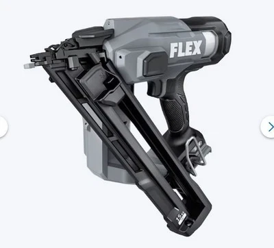 NOVO PREGADOR FLEX 2-1/2" calibre 15 acabamento angular sem fio FX4311B-Z, somente ferramenta - Imagem 1 de 4
