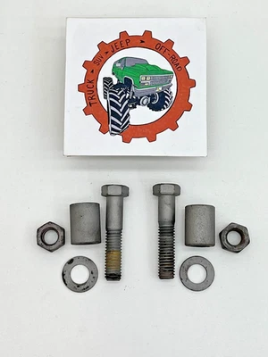 73-87 GM Chevrolet Transmission Space Bolt Set of 2 Bolts + Spacers OEM - Image 1 of 4