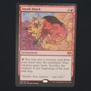 Sneak Attack Magic The Gathering Dominaria Remastered Mythic 139 casi nuevo - Imagen 1 de 6