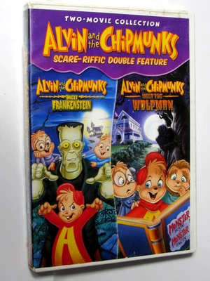 Alvin and the Chipmunks meet (DVD Double Feature) Frankenstein Wolfman + FREE - Image 1 of 3