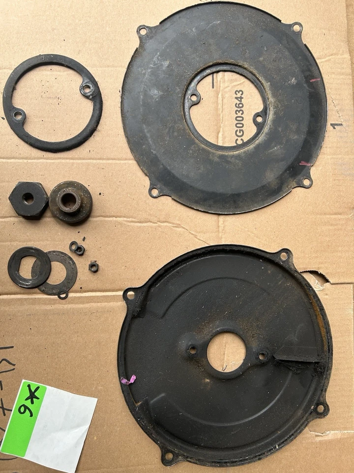 VW Volkswagen Refrigerado por Aire Escarabajo Bug Ghia Thing 12 Voltios Generador Respaldo Placas Foto 1 de 2