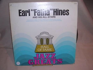 Earl Fatha Hines and His All Stars JG 609 Hall of Fame Jazz Greats - Imagen 1 de 2