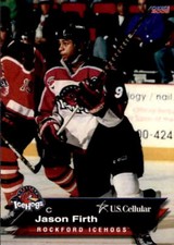 2008-09 Rockford IceHogs Anniversary Set #7 Jason Firth Dartmouth Nova Scotia