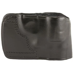 Don Hume JIT Slide Holster Right Hand Black Leather f/S&W N Frame Conceal Carry - Picture 1 of 2