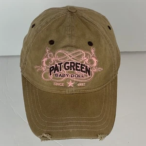 Pat Green Country Music Concert Hat Cap Baby Dolls Distressed Adjustable Womens - Picture 1 of 18