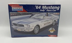 Monogram '64 Mustang Indy Pace Car Model Kit 2456 Vintage 1995 Sealed Box 1:24 - Picture 1 of 6
