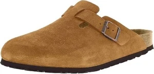 Birkenstock Boston plantare morbido vestibilità stretta pelle visone US uomo 7 donna 9 EU 40 - Foto 1 di 6