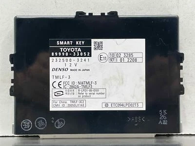 Módulo de control informático llave inteligente bloqueo robo Lexus ES350 2008 89990-33052 08 Foto 1 de 4