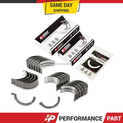 Rodamientos de varilla principal aptos para 96-01 Acura Honda Isuzu 3.2 3.5 6VD1 6VE1 Foto 1 de 4