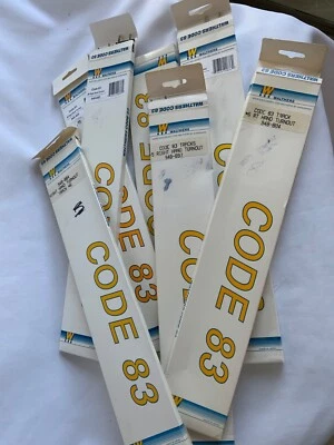 7 Walthers Code 83 Right Hand Turnout Train Track s3-948 892. #5 4 948-804 #6 - Image 1 of 4