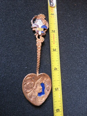  UNGER BROTHERS SECRETO DE LAS FLORES 1904 Cucharadita Art Nouveau Foto 1 de 4