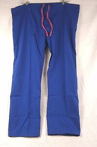 EWC Medical Reversible Scrub Pants SPAS RO Royal Blue Size Extra Large 232P
