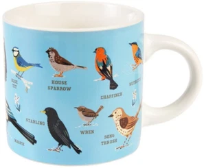 GARDEN BIRDS ( Various ) - CERAMIC MUG - 350ml - Brand New - Picture 1 of 1