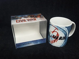 Marvel Civil War Captain America Iron Man Ceramic Cup Mug Brand New - Picture 1 of 12