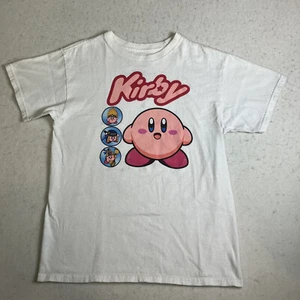 Kirby Official Nintendo T-Shirt Youth M White Tee - Picture 1 of 9
