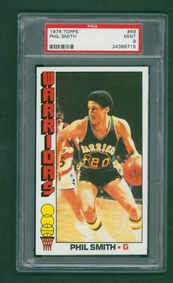 1976 Topps Basketball Card - #89 Paul Smith, PSA 9 MINT - Image 1 of 2
