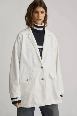 Anthropologie Pilcro Pilcro Washed Corduroy Oversized Blazer M - Image 1 of 4