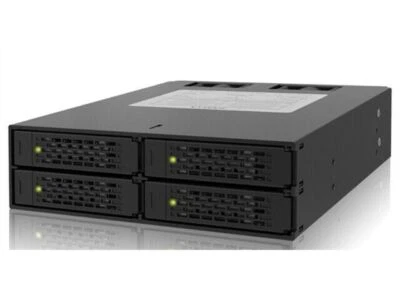 ICY DOCK MB994SP-4SB-1 4x2.5 SSD HD 1 x 5.25 Bay SATA Hot Swap Backplane RTL - Image 1 of 4