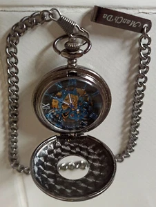 Ketten Taschenuhr @ Mechanisch @ funktionsfähig @ römische Ziffern @ TOP - Bild 1 von 12