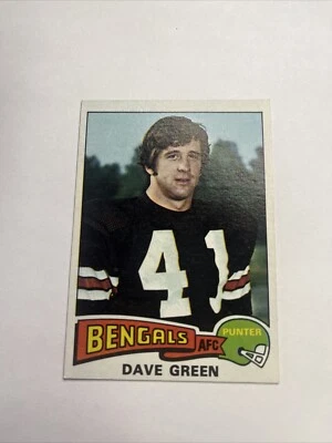 1975 Topps - #394 Dave Green (RC) - Image 1 of 2