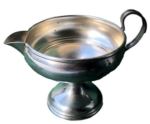 NATIONAL N.S.CO Silver Plate On Copper Creamer 3" Tall Vintage - Picture 1 of 11
