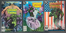 (3) Swamp Thing #38 39 44 Lot DC Comics 1985 Constanine Alan Moore