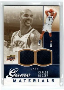 2009-10 Upper Deck Game Materials Gold #GJCB Carlos Boozer \150 (ref 194425) - Picture 1 of 1
