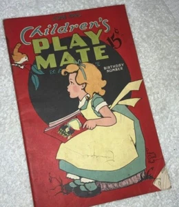 Childrens Play Mate Magazine June 1940 Birthday Issue Vintage Publication - Picture 1 of 17