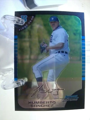 2005 Bowman Chrome Baseball Card   #228 Humberto Sanchez FY, RC    (87078) - Image 1 of 2