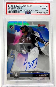 2020 Bowman's Best Luis Robert Auto BLUE REFRACTOR Serial #51/150 ~ ROOKIE CARD - Picture 1 of 22