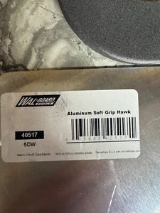 Wal-Board Alluminio Soft Grip Hawk - Supporto per Tavola di Malta - Foto 1 di 7