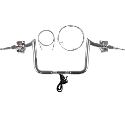 Manillar Prime Apes 1 1/4" cromado 10" CKit 2016-2023 Harley Ultra, Limited con ABS Foto 1 de 4