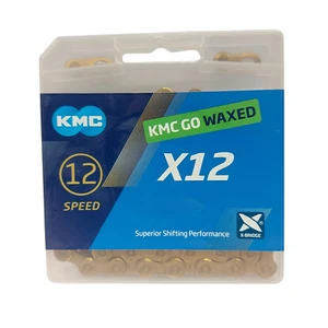 KMC GO GEWACHSTE Kette X12 Gold 12 Gang 126 Glieder - Bild 1 von 3