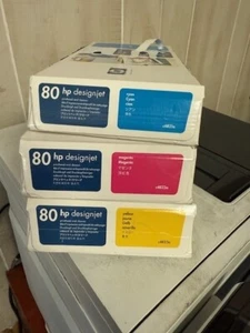 Printhead HP 80 Designjet 1050 1055 C4821A 4822A C4823A SEAL BOX, EXPIRED - Bild 1 von 2