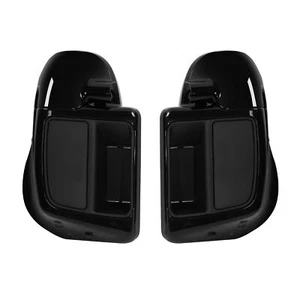 Lower Vented Fairing Fit For Harley Touring Street Road Glide 14-23 Black Earth - Bild 1 von 4