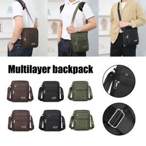 New Travel Male Shoulder Bag Men Crossbody Bags Boy Messenger Bags Man Handbags - Picture 1 of 18