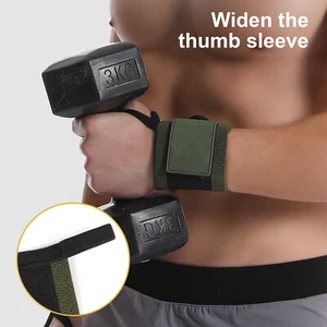 Exercise Wristband Joint Sprain Premium Adjustable Fitness Wrist Wrap - Picture 1 of 11